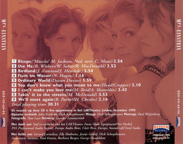 Mrs. Einstein : Mrs. Einstein (CD, Album)