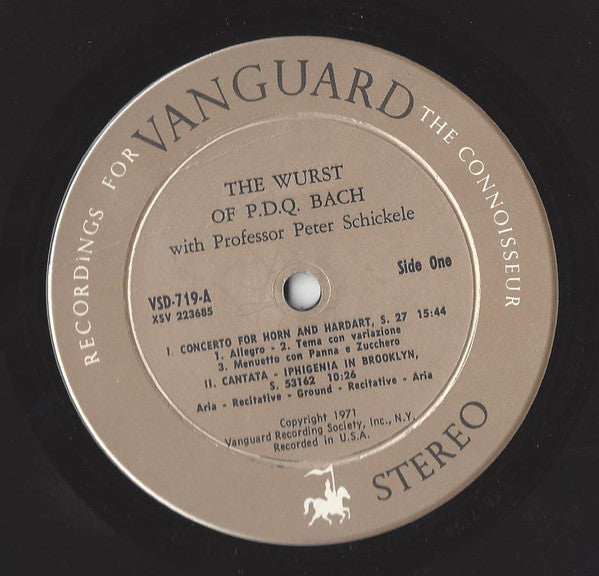 Peter Schickele : The Wurst Of P.D.Q. Bach (2xLP, Album, Comp)