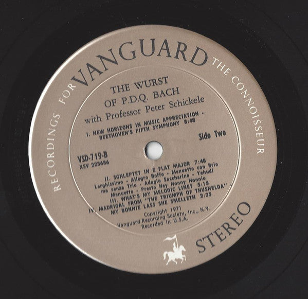 Peter Schickele : The Wurst Of P.D.Q. Bach (2xLP, Album, Comp)