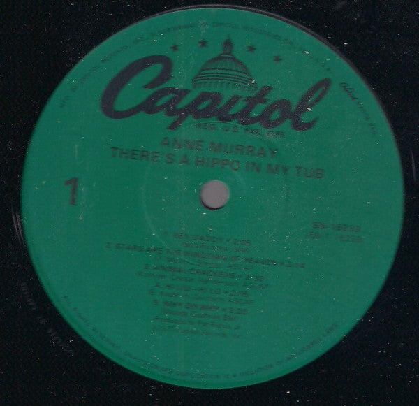 Anne Murray : There's A Hippo In My Tub (LP, Album, RE, Gre)