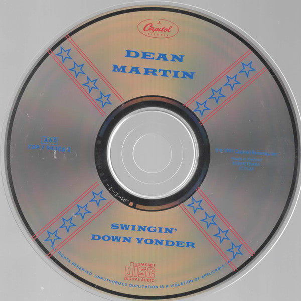 Dean Martin : Swingin' Down Yonder (CD, Album)