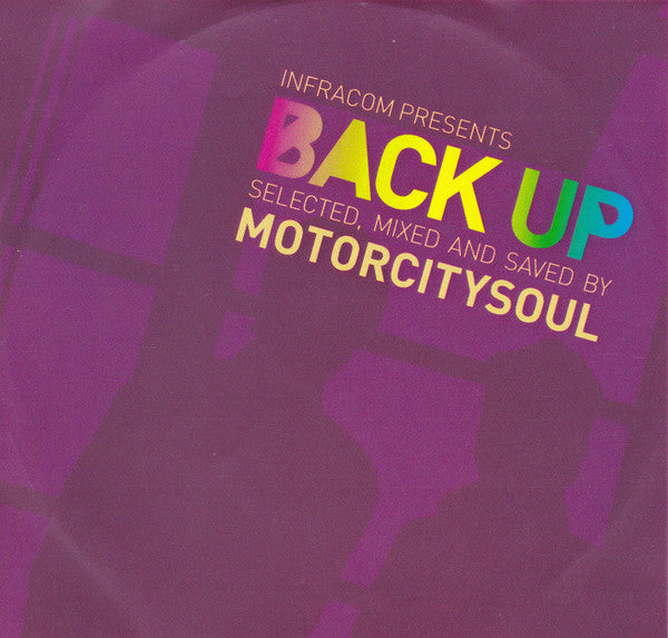 Motorcitysoul : Back Up (CDr, Comp, Mixed, Promo, Unm)