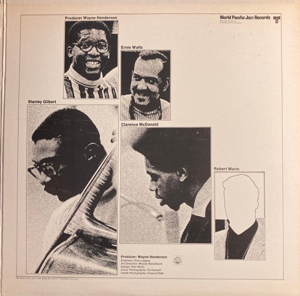 Ernie Watts Quartet : Planet Love (LP, Album)