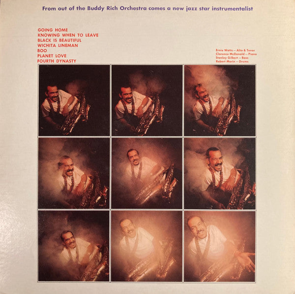 Ernie Watts Quartet : Planet Love (LP, Album)