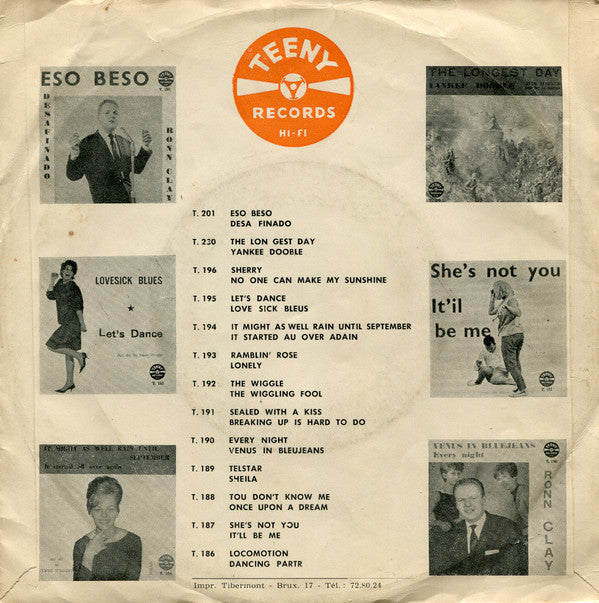 James Wright & His Orchestra, Bud Ashton : Must Be Madison / (Dance With The) Guitar Man (7", Single)