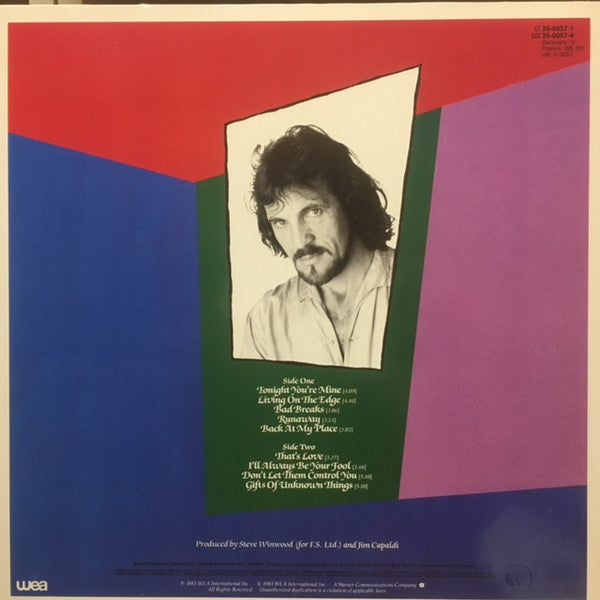 Jim Capaldi : Fierce Heart (LP, Album)