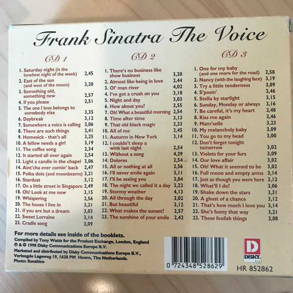 Frank Sinatra : Frank Sinatra The Voice (3xCD, Comp + Box, Comp)