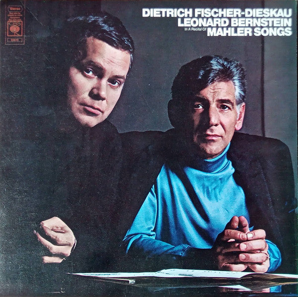 Dietrich Fischer-Dieskau, Leonard Bernstein : Mahler Songs (LP, Gat)