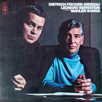 Dietrich Fischer-Dieskau, Leonard Bernstein : Mahler Songs (LP, Gat)
