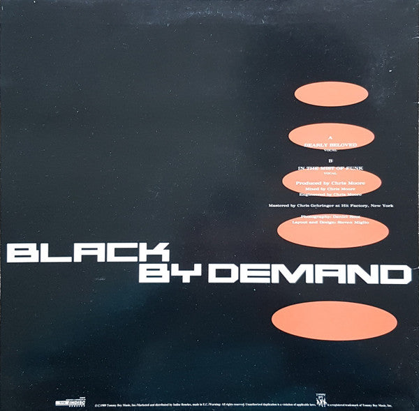 Black By Demand : Dearly Beloved / In The Mist Of Funk (12")