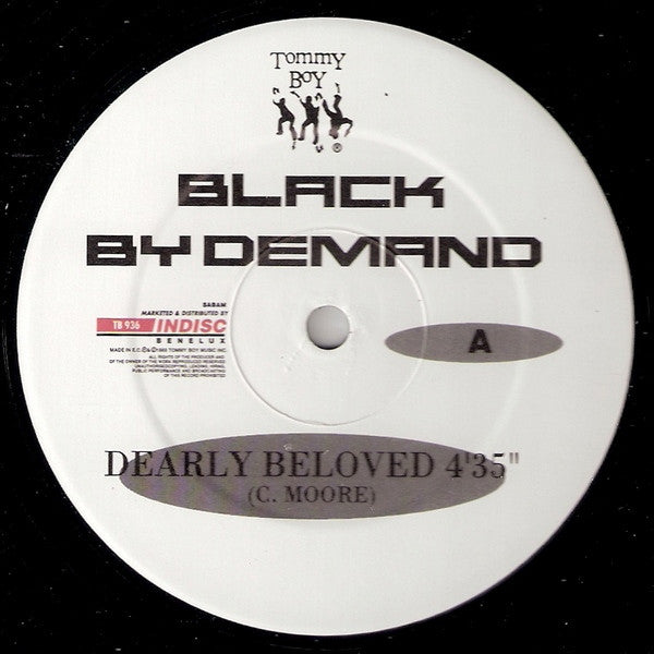 Black By Demand : Dearly Beloved / In The Mist Of Funk (12")