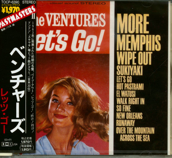 The Ventures : Let's Go (CD, Album, RE)