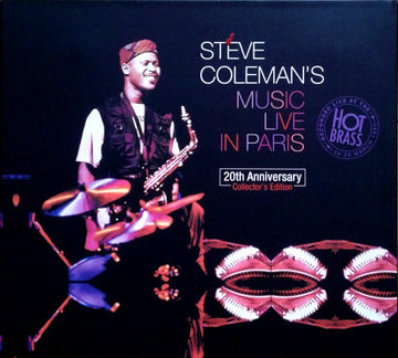 Steve Coleman : Steve Coleman's Music Live In Paris (Box, Comp, RE + 4xCD, Album, RM + CD, RM)