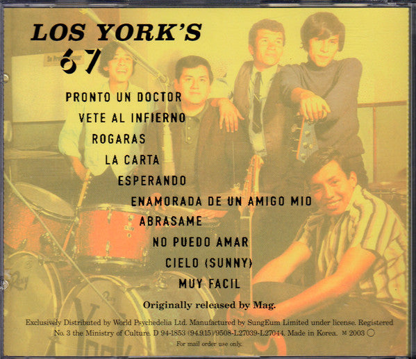 Los York's : 67 (CD, Album, RE)
