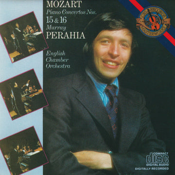 Wolfgang Amadeus Mozart - Murray Perahia, English Chamber Orchestra : Piano Concertos Nos. 15 & 16 (CD, Album)