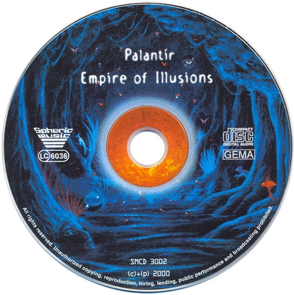 Palantír : Empire Of Illusions (CD, Album, bin)