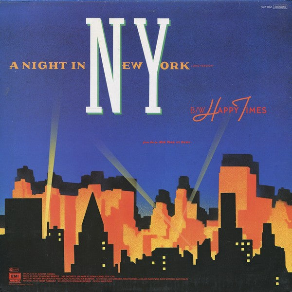 Elbow Bones And The Racketeers : A Night In New York (Extended Version) (12", Maxi)