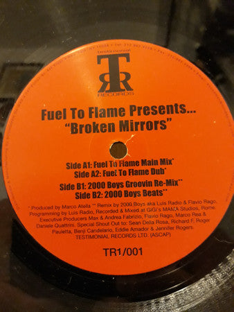 Fuel To Flame : Broken Mirrors (12")