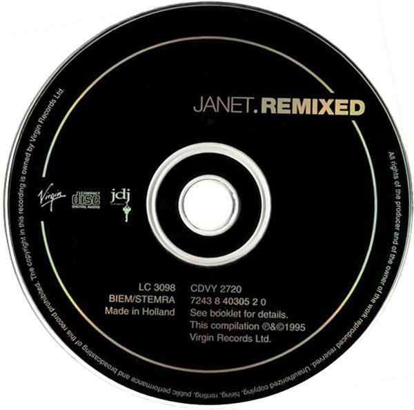 Janet Jackson : Janet.Remixed (CD, Comp)