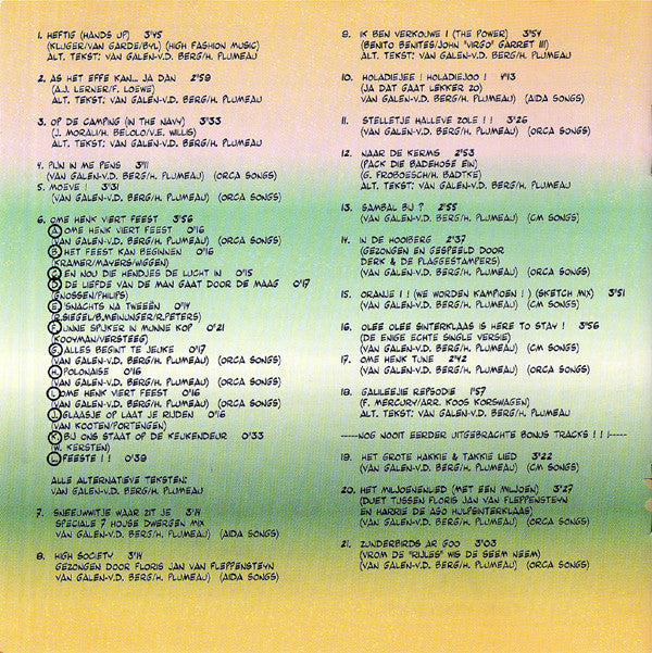 Ome Henk : Gouwe Suuksesse! (CD, Comp)