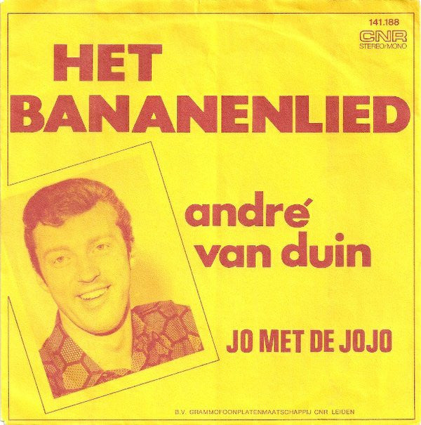 André van Duin : Jo Met De Jojo / Het Bananenlied (7", Single)