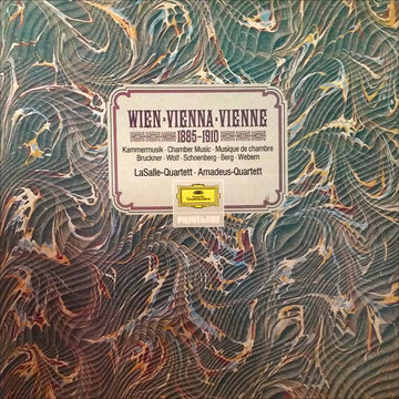 Anton Bruckner • Hugo Wolf • Arnold Schoenberg • Alban Berg • Anton Webern - Lasalle Quartet • Amadeus-Quartett : Wien • Vienna • Vienne 1885-1910 (Kammermusik • Chamber Music • Musique De Chambre) (3xLP, Comp + Box)