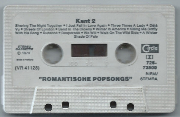 Various : Romantische Popsongs (Cass, Comp)