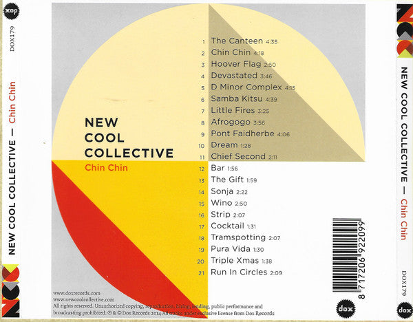 New Cool Collective : Chin Chin (CD, Album)