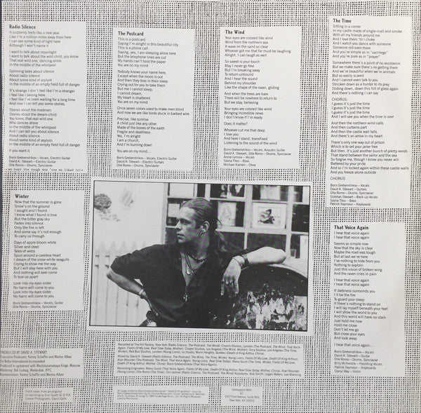 Boris Grebenshikov* : Radio Silence (LP, Album)