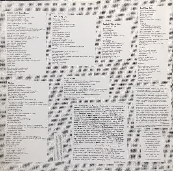 Boris Grebenshikov* : Radio Silence (LP, Album)
