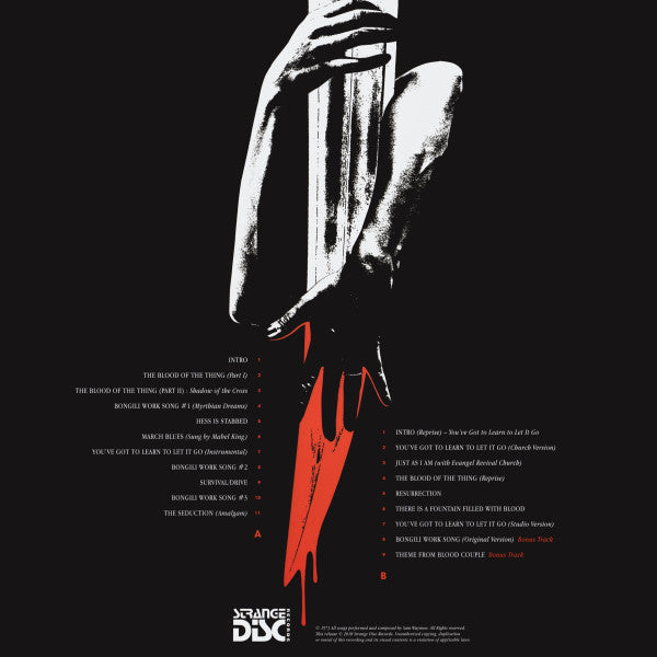 Sam Waymon : Ganja & Hess (Original 1973 Motion Picture Soundtrack) (LP, RSD, Ltd, Bro)