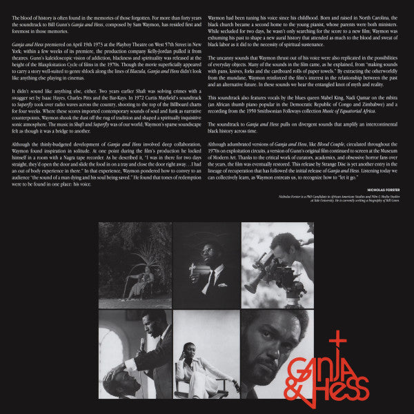 Sam Waymon : Ganja & Hess (Original 1973 Motion Picture Soundtrack) (LP, RSD, Ltd, Bro)