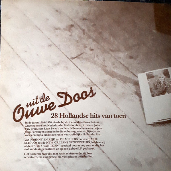 Various : Uit De Ouwe Doos 28 Hollandse Hits Van Toen (2xLP, Comp)