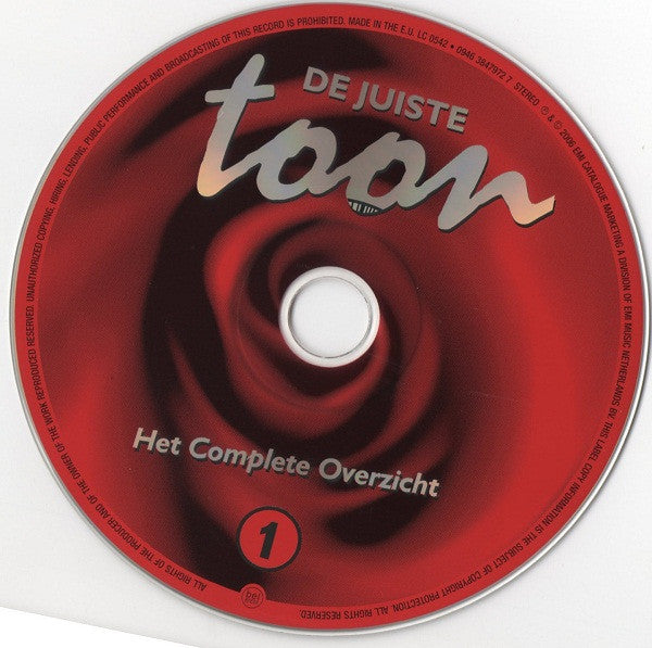 Toon Hermans : De Juiste Toon (Het Complete Overzicht) (3xCD, Comp)