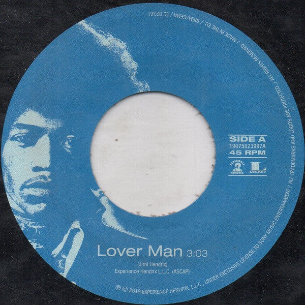 Jimi Hendrix : Lover Man (7", Single)