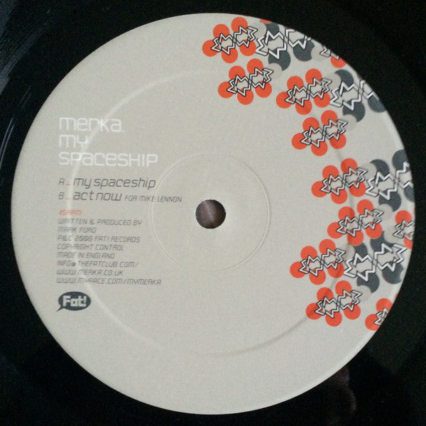 Merka : My Spaceship / Act Now (12")