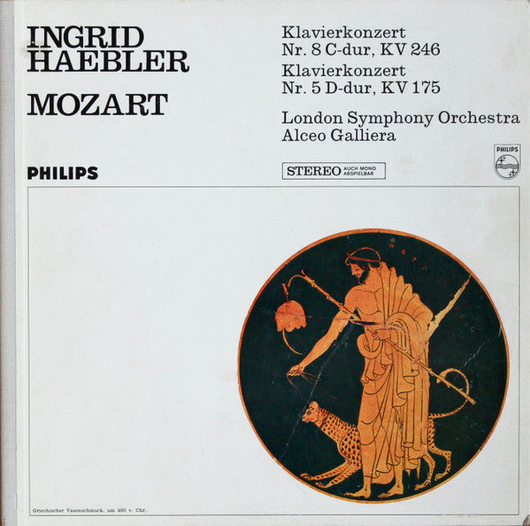 Ingrid Haebler - Mozart* : Klavierkonzert Nr. 8 C-Dur, KV 246; Klavierkonzert Nr. 5 D-Dur, KV 175 (LP)