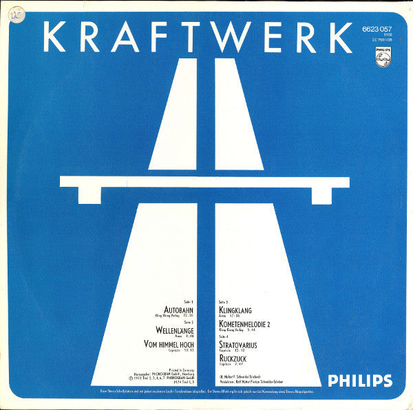 Kraftwerk : Doppelalbum (2xLP, Comp, RE, Inj)