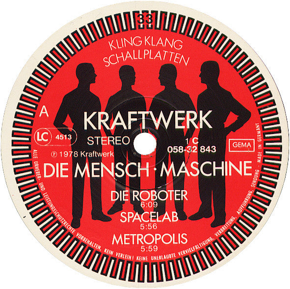 Kraftwerk : Die Mensch•Maschine (LP, Album, M/Print)
