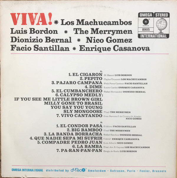 Various : Viva! (LP, Comp)