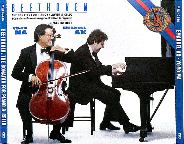 Ludwig van Beethoven - Yo-Yo Ma / Emanuel Ax : The Sonatas For Piano/Klavier & Cello (2xCD, Album, Comp)