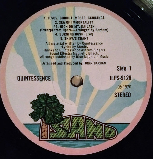 Quintessence (3) : Quintessence (LP, Album, RP)