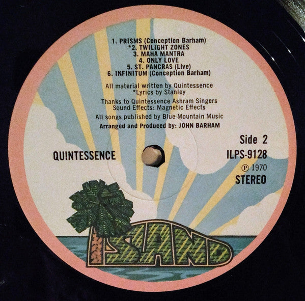 Quintessence (3) : Quintessence (LP, Album, RP)