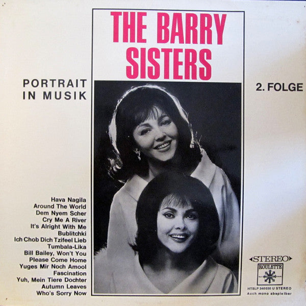 The Barry Sisters : Portrait In Musik 2. Folge (LP)