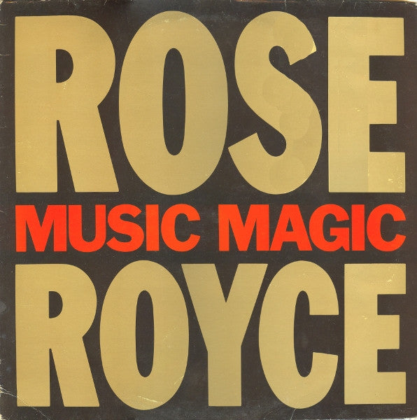 Rose Royce : Music Magic (LP, Album)