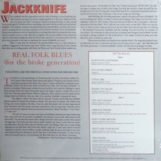 Jackknife : Real Folk Blues (For The Broke Generation) (10", EP)