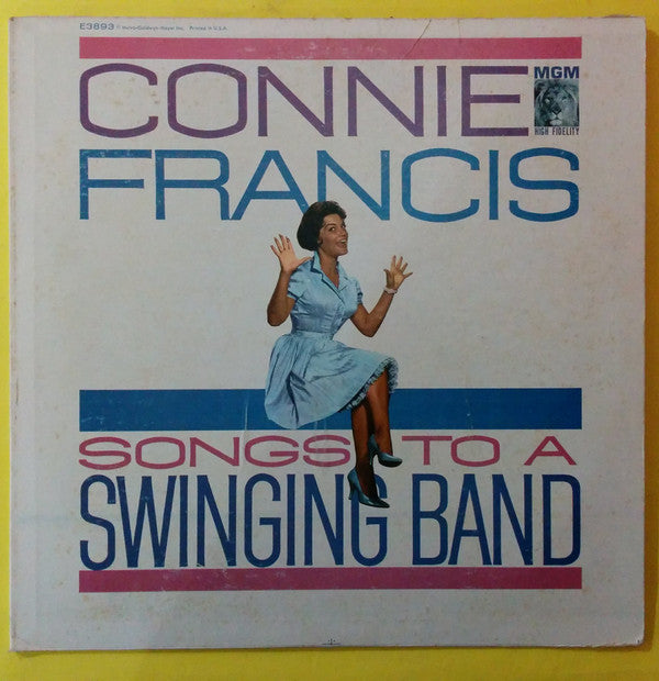 Connie Francis : Songs To A Swinging Band (LP, Album, Mono, RE)