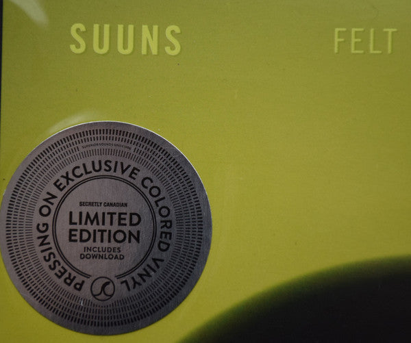 Suuns : Felt (LP, Album, Ltd, Cle)
