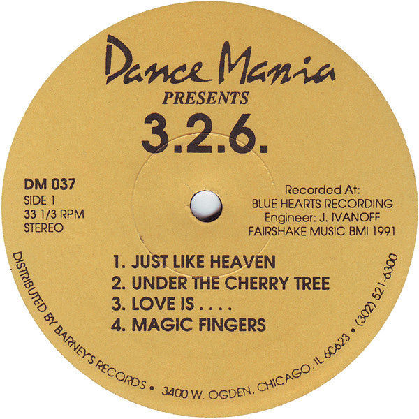 3.2.6. : Just Like Heaven (12")