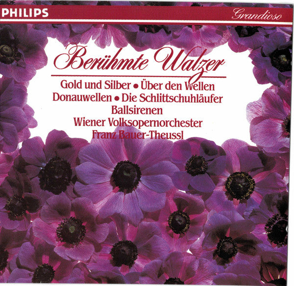 Wiener Volksopernorchester, Franz Bauer-Theussl : Berühmte Walzer (CD, Album)